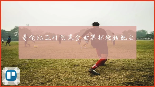 哥伦比亚对刚果金世界杯短传配合