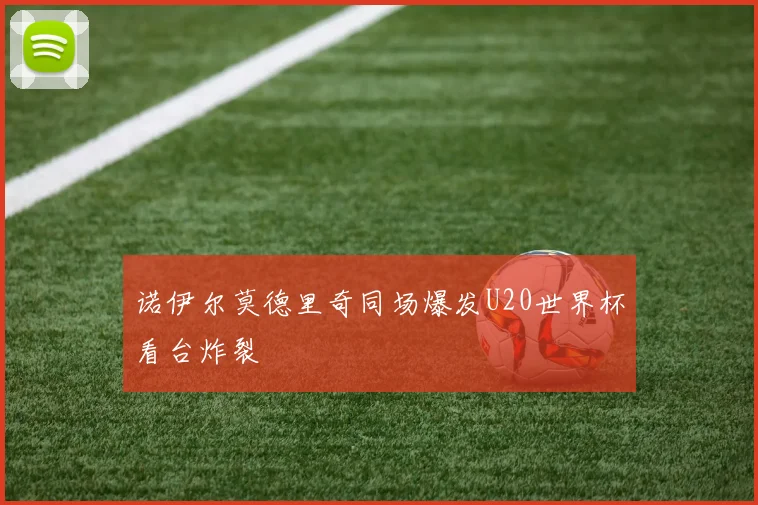 诺伊尔莫德里奇同场爆发U20世界杯看台炸裂